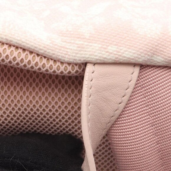 Dior Backpack Light Pink Canvas Leather de Jouy main image 9
